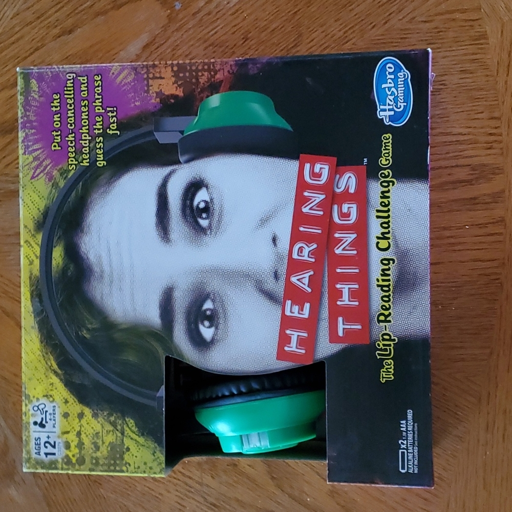 Board Game - Hearing Things - The Lip-Reading Challenge Game